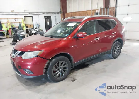 2015 Nissan Rogue Sl z USA, uszkodzony, nr VIN 5N1AT2MV9FC793735